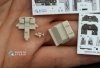 Quinta Studio QD48216 F/A-18D Late 3D-Printed & coloured Interior on decal paper with resin parts (Kinetic) 1/48